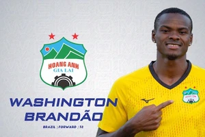 Washington Brandao gia nhập Quảng Nam FC.