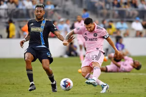 Messi ghi bàn giúp Inter Miami thắng cách biệt Philadelphia.