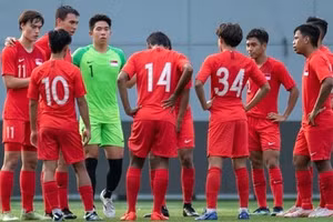 U23 Singapore hội quân chuẩn bị cho giải U23 châu Á.