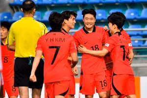 U20 Hàn Quốc thắng cách biệt Jordan ở lượt trận thứ 2 U20 châu Á.
