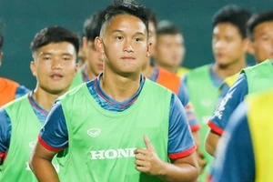Andrej Nguyễn An Khánh hội quân cùng U23 Việt Nam giải châu Á.