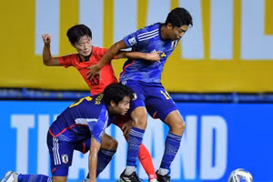 U17 Nhật Bản bảo vệ thành công ngôi vô địch châu Á.