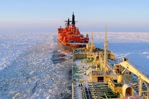 Tuyến đường biển Bắc của Nga được quan tâm trong bối cảnh vận tải qua Biển Đỏ gặp khó khăn.