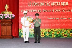 Công an tỉnh Thanh Hóa có tân Giám đốc