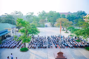 Trường THPT Chu Văn An (huyện Triệu Phong, tỉnh Quảng Trị).