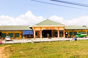 Chợ Kênh - nơi ông Võ Đức Kỷ công tác