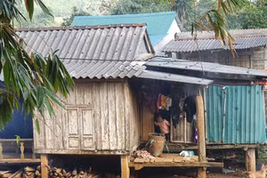 Ngôi nhà của nạn nhân. 