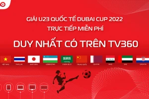 Việt Nam đã có bản quyền truyền hình U23 Dubai Cup