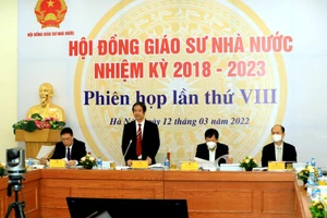 Hội đồng Giáo sư Nhà nước họp xét công nhận đạt tiêu chuẩn chức danh Giáo sư, Phó Giáo sư năm 2021.