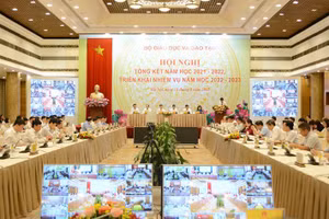 Hội nghị tổng kết năm học 2021-2022, triển khai nhiệm vụ năm học 2022-2023. 