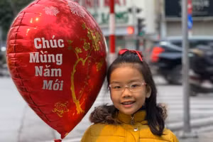 Học sinh Trần Khánh An, Trường Tiểu học Phan Chu Trinh, quận Ba Đình (Hà Nội) xuất sắc giành Grand Champion ở khối 3 tại ITMC 2022.