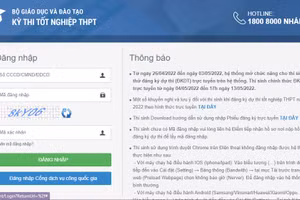 Hơn 350 nghìn thí sinh đăng ký dự thi tốt nghiệp THPT tính đến chiều 5/5