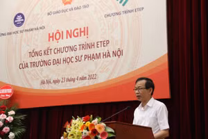 GS.TS Nguyễn Văn Minh phát biểu tại Hội nghị.