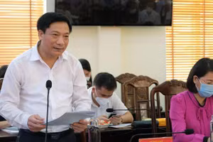 Ông Nguyễn Viết Hiển, Giám đốc Sở GD&ĐT Thái Bình.