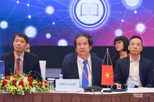 Bộ trưởng Bộ GD&ĐT Việt Nam Nguyễn Kim Sơn chủ trì Hội nghị Bộ trưởng Giáo dục ASEAN lần thứ 12.