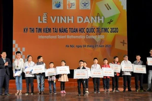 442 HS đạt giải vòng 1 thi Tìm kiếm tài năng Toán học Quốc tế ITMC 2020