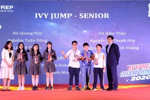 Hai đội xuất sắc vòng 2 cuộc thi IvyPrep Championship 2020.