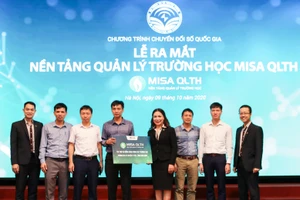 Ra mắt Nền tảng Quản lý trường học MISA QLTH” do Công ty Cổ phần MISA phát triển.