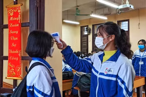 Học sinh THCS và THPT tại Hải Phòng đã đi học trở lại từ ngày 7/2