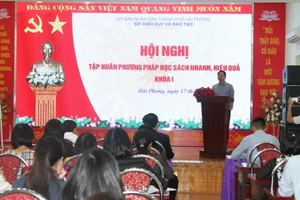 Quảng cảnh buổi tập huấn