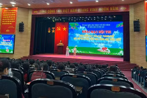 Hội thi được khai mạc tại huyện An Dương vào sáng 31/10.