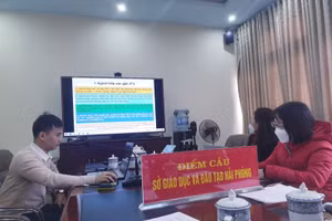 Điểm cầu Sở GD&ĐT Hải Phòng