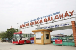 Bến xe khách Bãi Cháy, TP Hạ Long, tỉnh Quảng Ninh (ảnh minh họa).