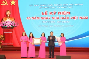 Hải Phòng vinh danh 40 nhà giáo tâm huyết sáng tạo