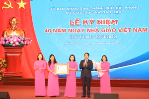 Hải Phòng vinh danh 40 nhà giáo tâm huyết sáng tạo