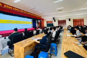 Chương trình tập huấn môn Toán.