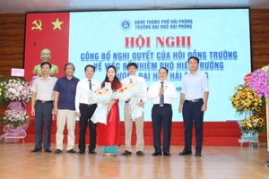 Trường Đại học Hải Phòng bổ nhiệm 2 hiệu phó