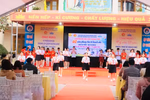 Chuyên đề Đội cấp thành phố tại Trường THCS Hoà Nghĩa chiều 19/12.