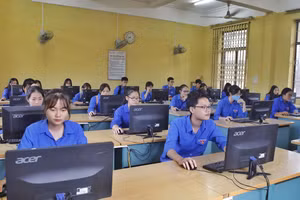 Thí sinh tham dự cuộc thi 