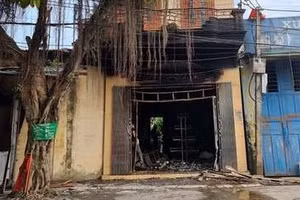 Hiện trường vụ cháy