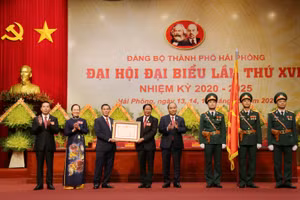 Hải Phòng đón nhận Huân chương Hồ Chí Minh ( lần thứ 2)