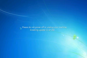 Một hình ảnh thường thấy khi sử dụng Windows Update