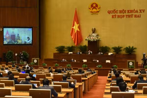 Toàn cảnh phiên làm việc sáng 26/10