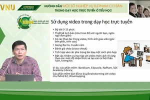 PGS.TS Nguyễn Chí Thành chia sẻ một số phương án dạy học trong bối cảnh Covid-19