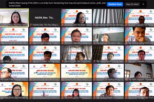 Khoá tập huấn, bồi dưỡng kết hợp giữa trực tuyến và trực tiếp