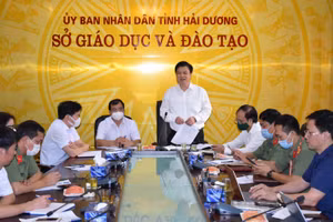 Thứ trưởng Nguyễn Hữu Độ phát biểu tại buổi làm việc