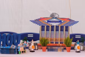 Cuộc thi “Xếp sách nghệ thuật HOU" hưởng ứng “Ngày sách Việt Nam 21/4.