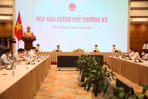 Toàn cảnh buổi họp báo