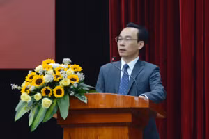 Thứ trưởng Hoàng Minh Sơn phát biểu tại Hội nghị