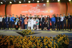 Lễ phát động Chương trình “Điều ước cho em”- chiều 11/4 đã diễn ra thành công tốt đẹp.