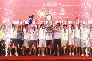 Gala Press Cup 2023: Khẳng định sự lớn mạnh hoạt động TDTT trong cơ quan báo chí