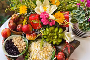 Gợi ý mâm cỗ cúng Tết Đoan Ngọ đẹp mắt của hội chị em đảm
