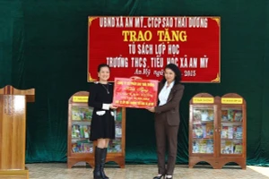 Sao Thái Dương triển khai chương trình “Tủ sách lớp học” từ 2015.