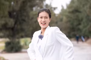 Những hình ảnh đầu tiên của Hoa hậu Đoàn Thiên Ân tại Sao nhập ngũ 2023 