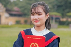  Bùi Thị Hải Nguyệt, học sinh Trường THPT Nguyễn Gia Thiều