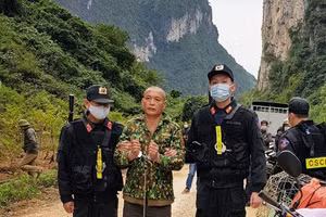 Đối tượng Nguyễn Văn Chung bị cơ quan chức năng bắt giữ.